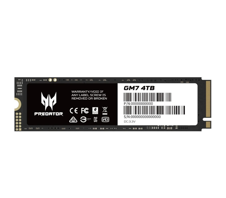 Acer Predator Ssd Gm7 4tb M2 Nvme Pcie Gen 4x4